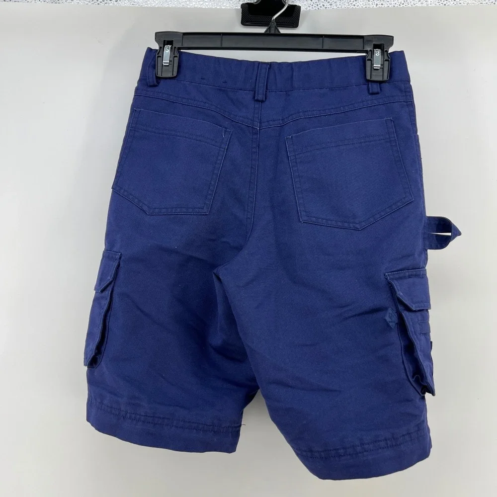 Boy Scouts Of America Shorts Youth 10 Cargo‎ Switchback Uniform Pockets Blue Cub